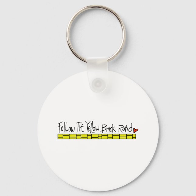 The Yellow Brick Road Key Ring (Front)