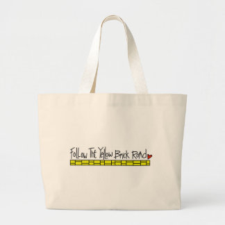 The Yellow Brick Road Large Tote Bag