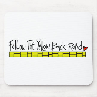 The Yellow Brick Road Mouse Mat