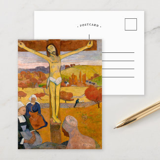The Yellow Christ | Paul Gauguin Postcard