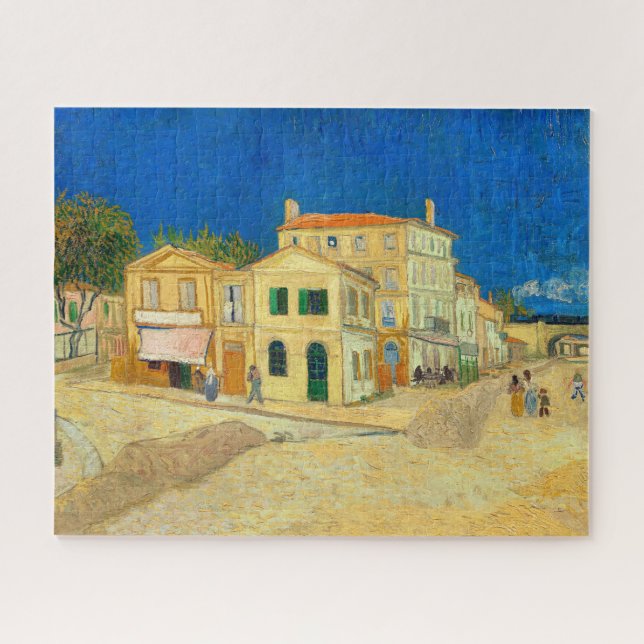 The Yellow House by Vincent Van Gogh Jigsaw Puzzle (Horizontal)
