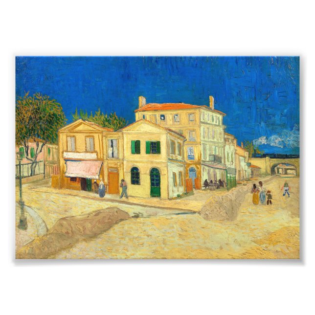 The Yellow House by Vincent Van Gogh Photo Print (Front)