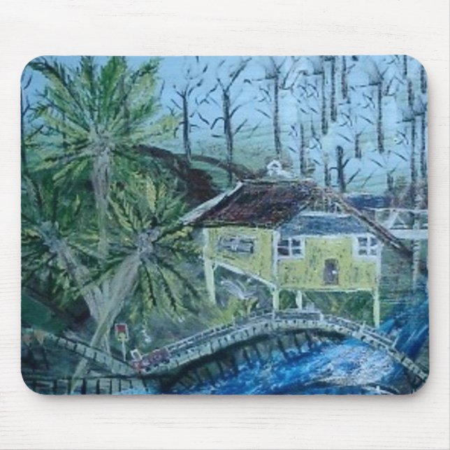 THE YELLOW HOUSE MOUSE MAT (Front)