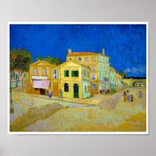 The Yellow House, Van Gogh Poster