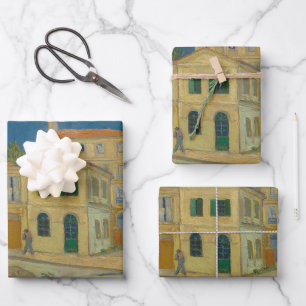 The Yellow House - Vincent van Gogh Wrapping Paper Sheet