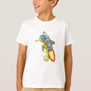 The Yellow Seahorse Jetpack Tour T-Shirt