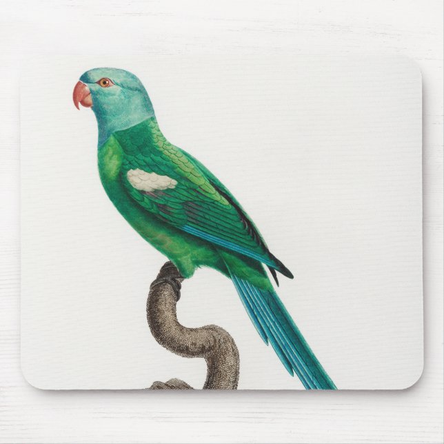 The Yellow-Shouldered Amazon, Amazona barbadensis Mouse Mat (Front)