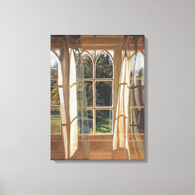 The yellow window 2013 canvas print (Front)
