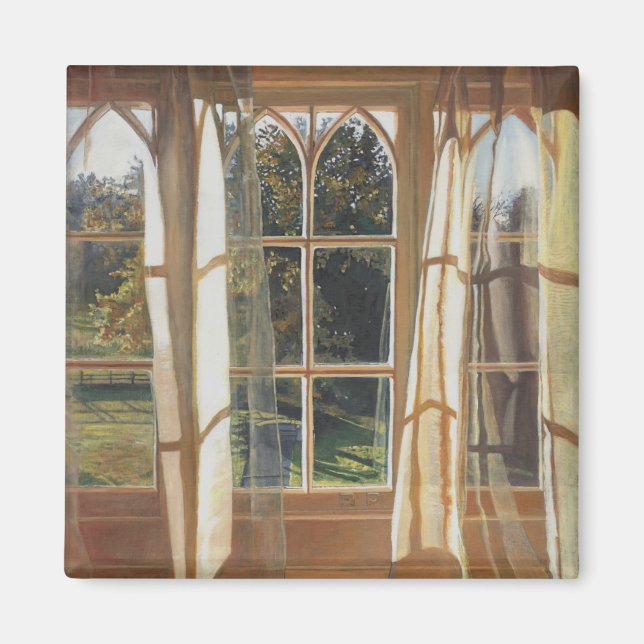 The yellow window 2013 magnet (Front)
