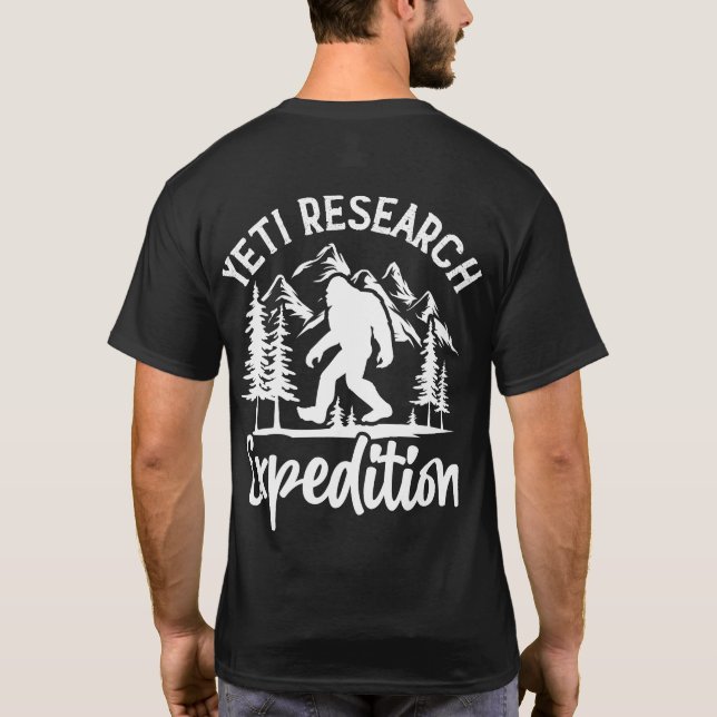 The Yeti Expedition t-shirt (Back)