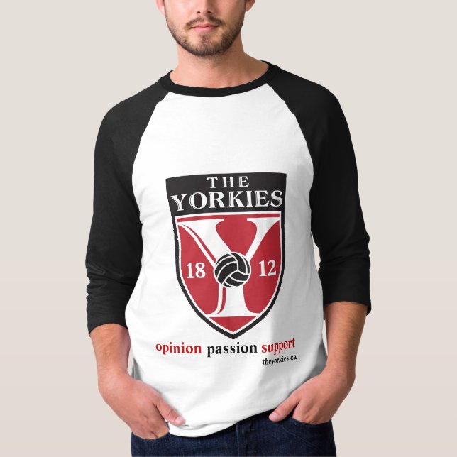 THE YORKIES' SHIELD T-Shirt (Front)