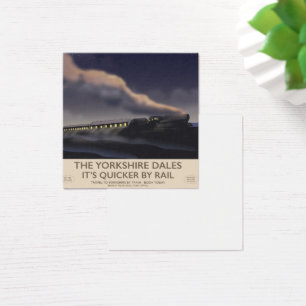 The Yorkshire Dales Railway poster