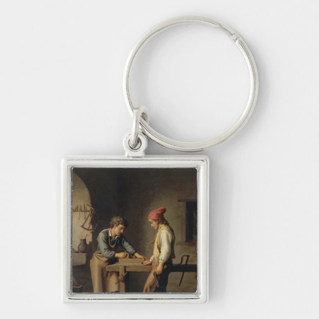 The Young Apprentice, before 1903 Key Ring (Front)