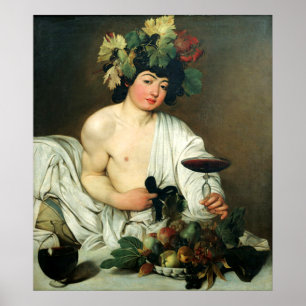 The Young Bacchus, Caravaggio Poster