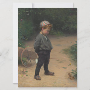 The Young Biologist (by Paul Peel) Card