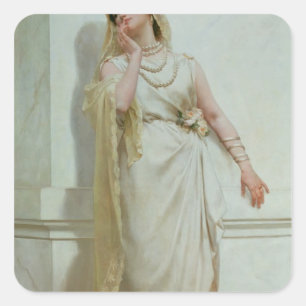 The Young Bride, 1883 Square Sticker
