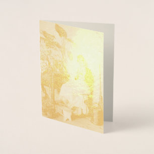 The Young Florist (by Carl Zewy) Foil Card