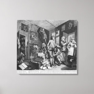 The Young Heir Takes Possession Of Canvas Print