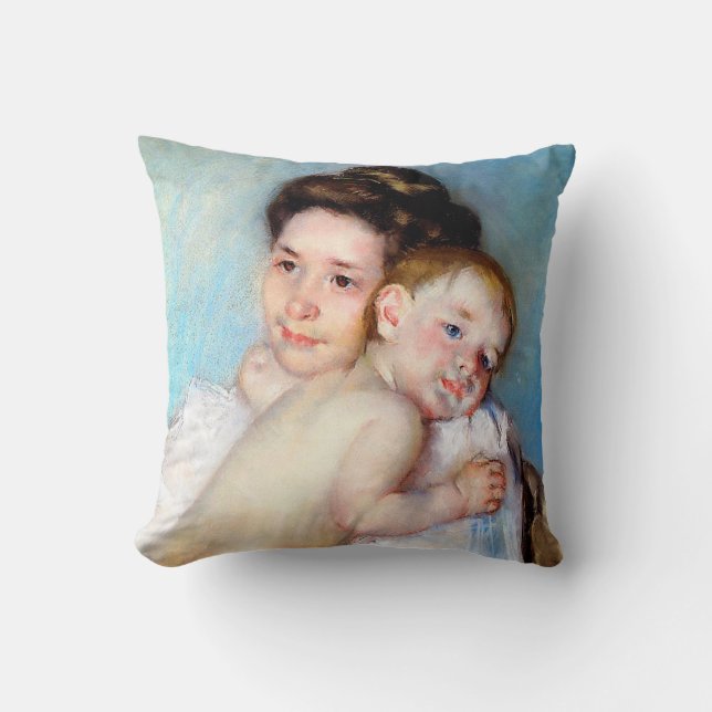 The Young Mother, Cassatt Cushion (Front)