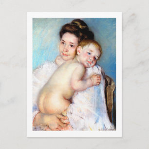 The Young Mother, Cassatt Postcard