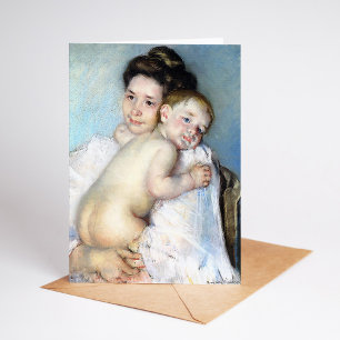 The Young Mother Mary Cassatt Card