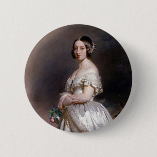The Young Queen Victoria 6 Cm Round Badge
