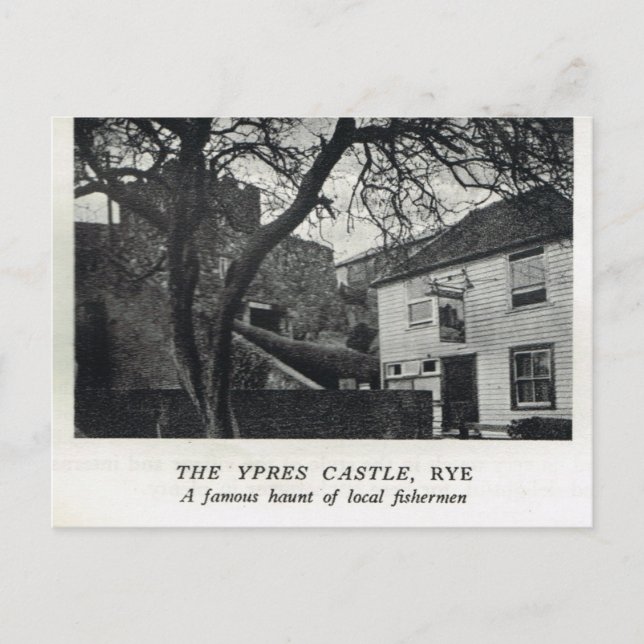 The Ypres Castle, Rye Postcard (Front)