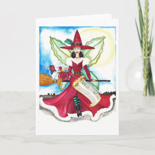 The Yuletide Fairy Card