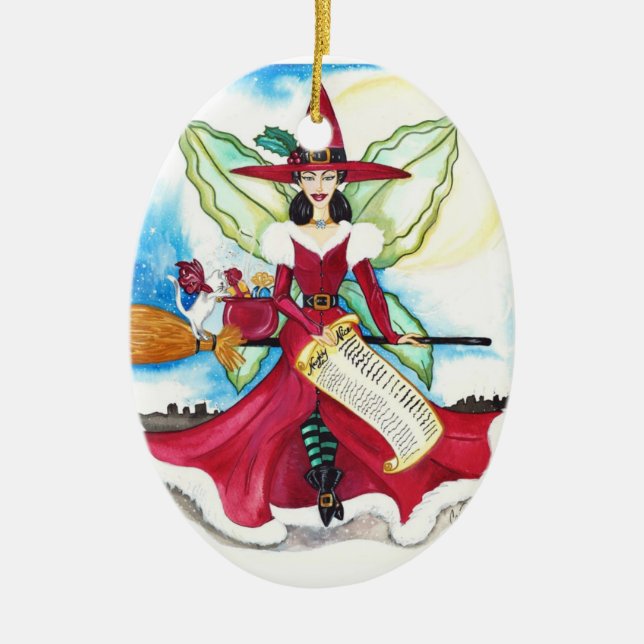 The Yuletide Fairy Ornament (Front)