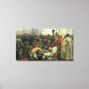 The Zaporozhye Cossacks Canvas Print