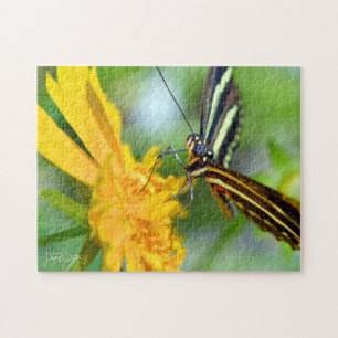 The Zebra Longwing Jigsaw Puzzle