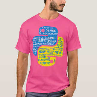 The Zen Of Python Programmers T-Shirt