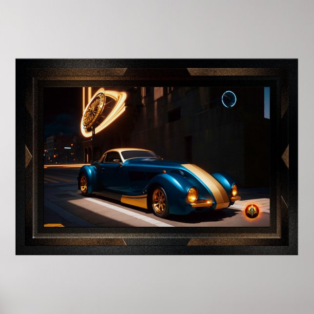 The Zephyr Centorus I950 Sports Coupe Poster (Front)