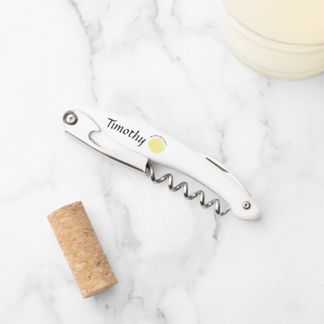 The Zest is Yet to Come Lemon Corkscrew (Front)