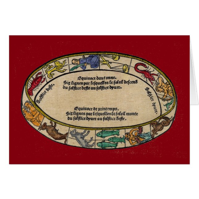 The Zodiac, 1496 (Front Horizontal)
