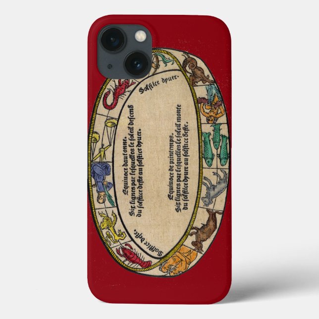 The Zodiac, 1496 Case-Mate iPhone Case (Back)