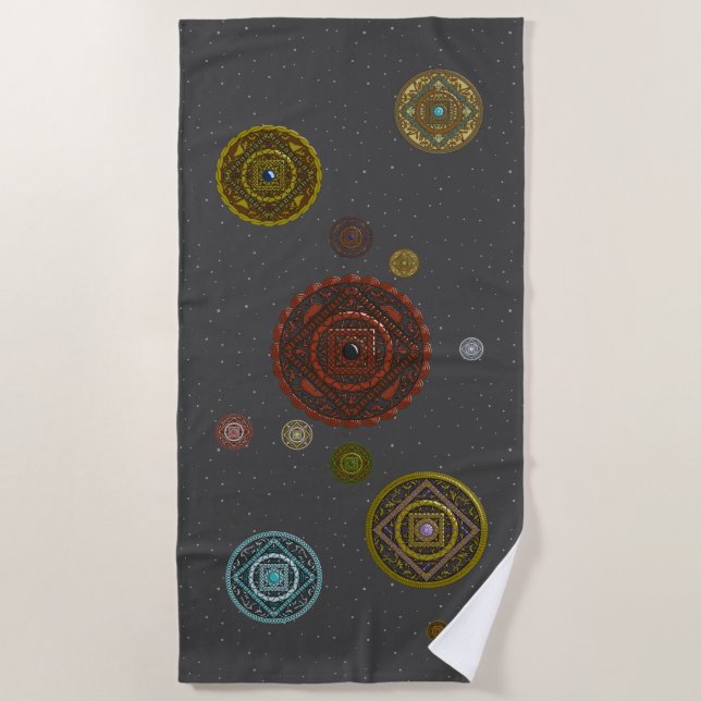 The Zodiac Beach Towel (Front)