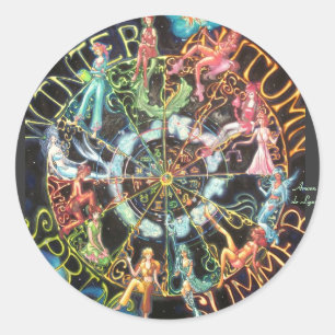 The Zodiac Classic Round Sticker