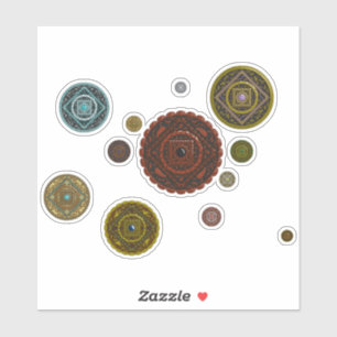 The Zodiac Contour Sticker