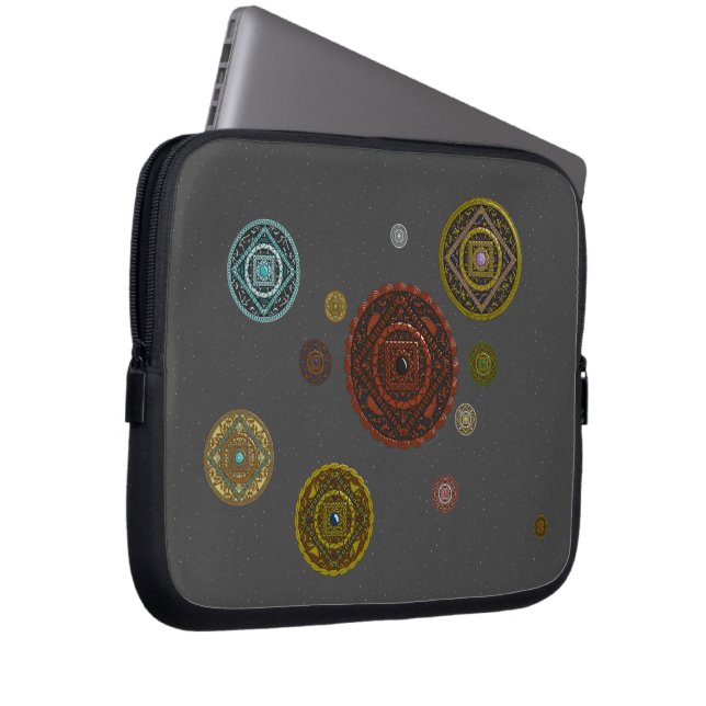 The Zodiac Laptop Case (Front Right)