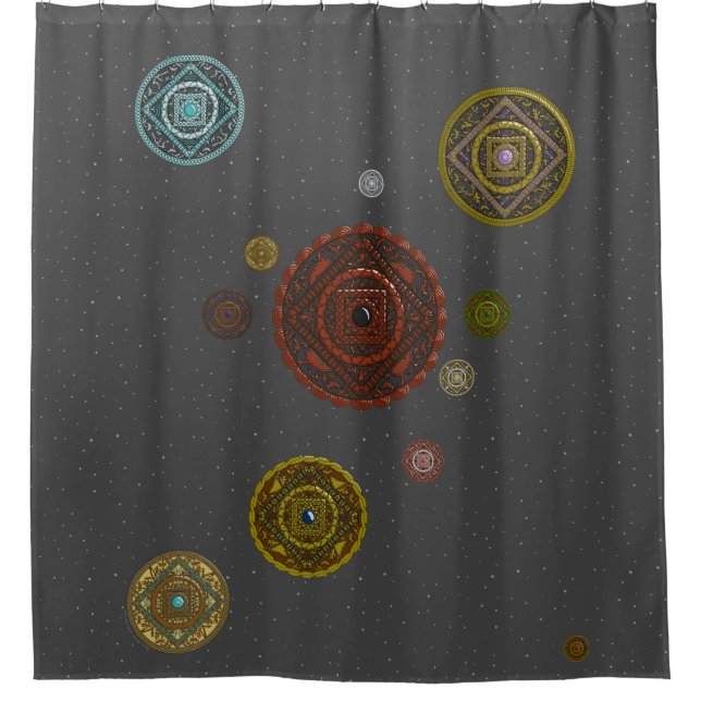 The Zodiac Shower Curtain (Front)