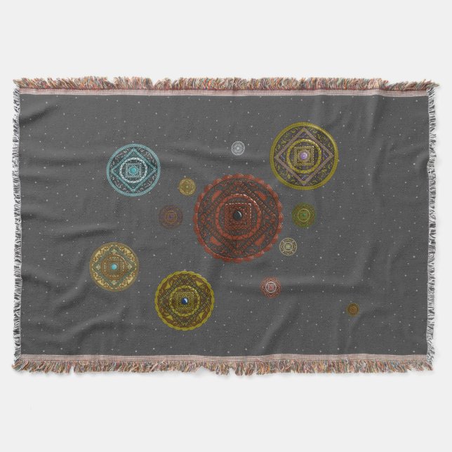 The Zodiac Throw Blanket (Front)
