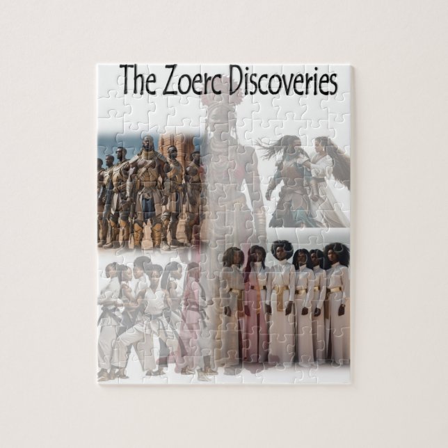 The Zoerc Discovery Cover Art Jigsaw Puzzle (Vertical)
