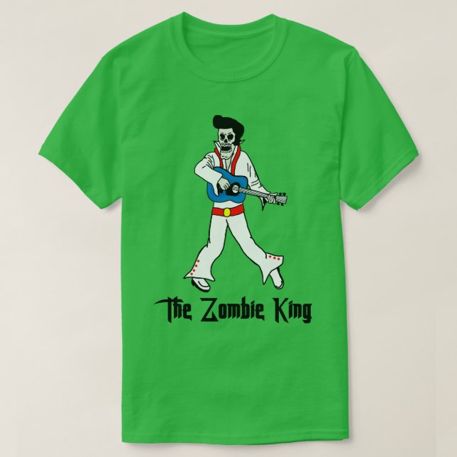 The Zombie King T-Shirt (Design Front)