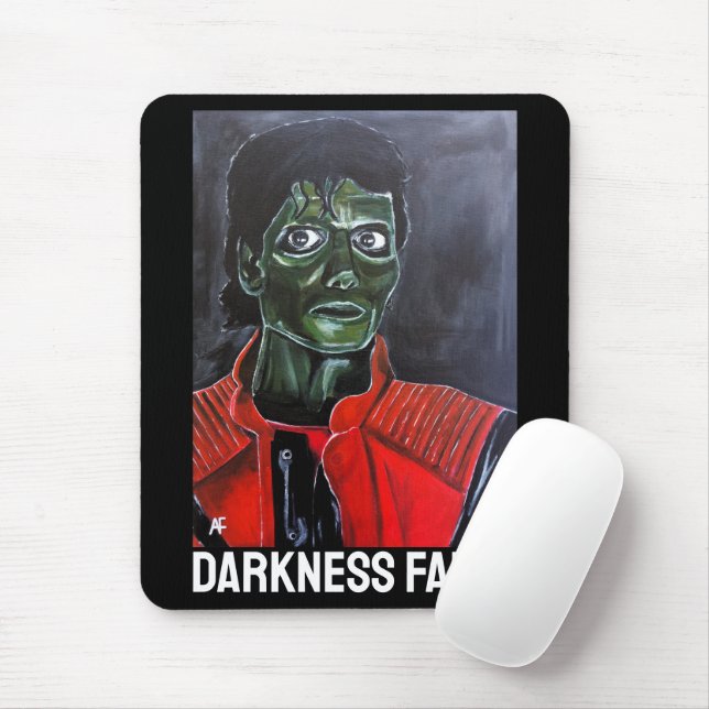 The Zombie Painting by Alfred Fox Mouse Mat (With Mouse)
