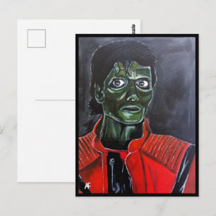 The Zombie Painting by Alfred Fox Postcard
