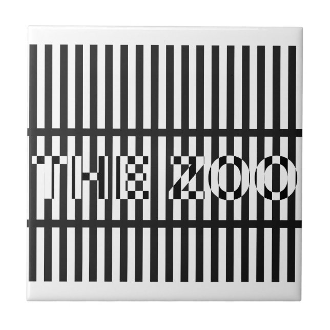 The Zoo Bar Tile (Front)