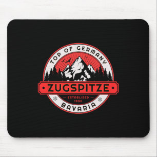 The Zugspitze Ski Resort Mouse Mat