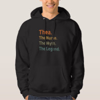 Thea The Nurse The Myth The Legend Funny Vintage I