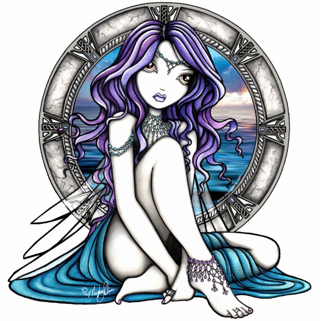 Thea Water Nymph Fairy Standing Photo Sculpture (Front)